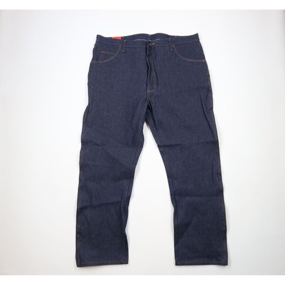 Deadstock Vintage Streetwear Mens 42x30 Extra Heavyweight Denim Boot Cut Jeans